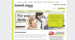 Desktop Screenshot of howell-jones.com